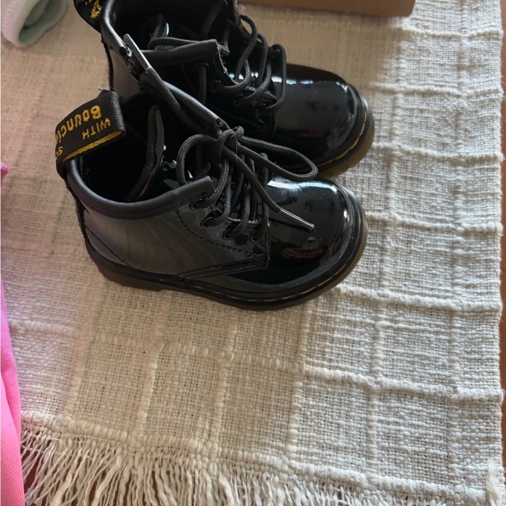 Kids Black Boots